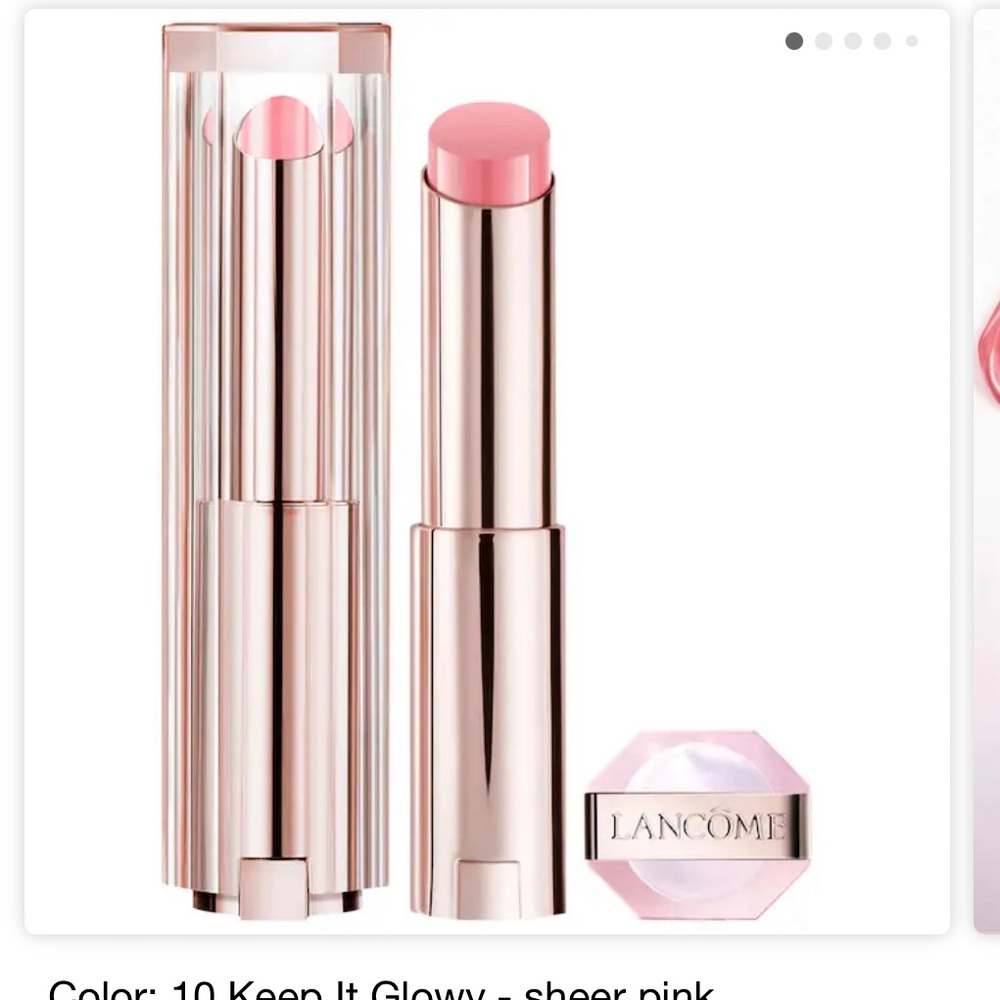 Lancome Idole Lip Balm squalane-12-butterglow (sheer pink 10)